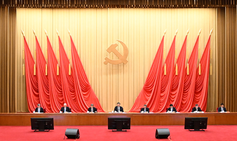 学习贯彻习近平新时代中国特色社会主义思想主题教育工作会议在京召开 习近平发表重要讲话强调 扎实抓好主题教育 为奋进新征程凝心聚力 李强赵乐际王沪宁丁薛祥李希韩正出席 蔡奇讲话「相关图片」